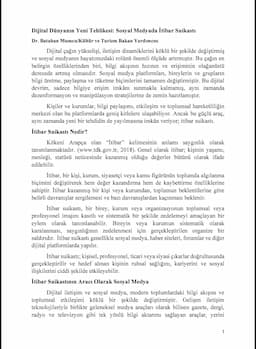 Dijital Dünyanin Yeni Tehlikesi: Sosyal Medyada itibar Suikasti